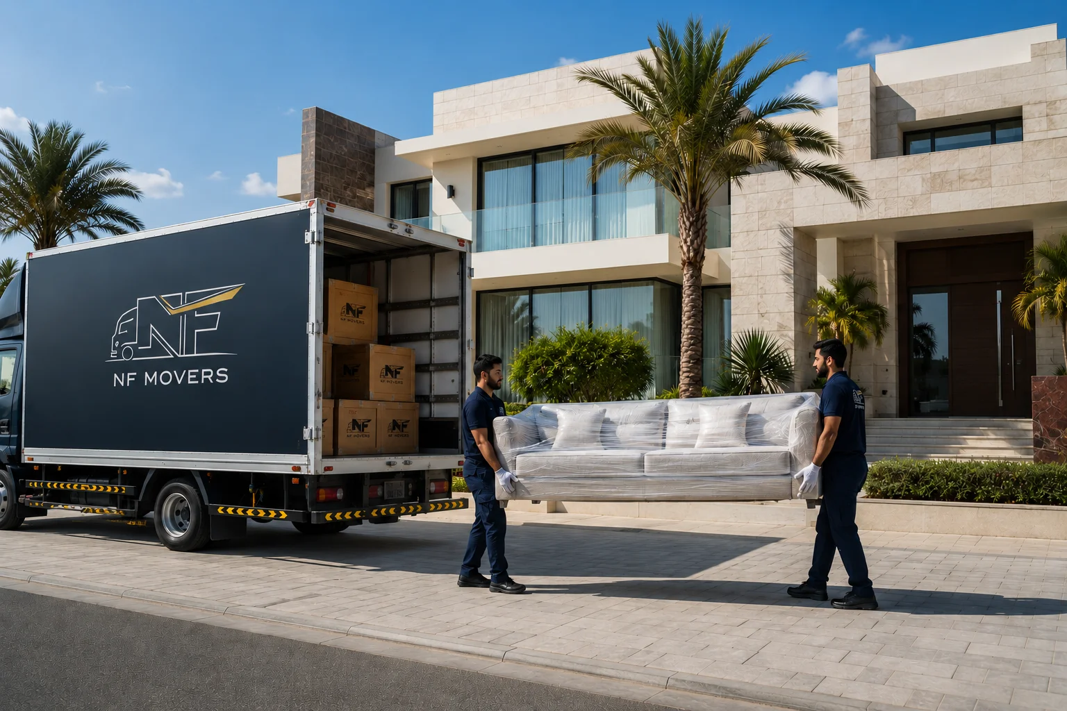 Villa Relocation — Palm Jumeirah